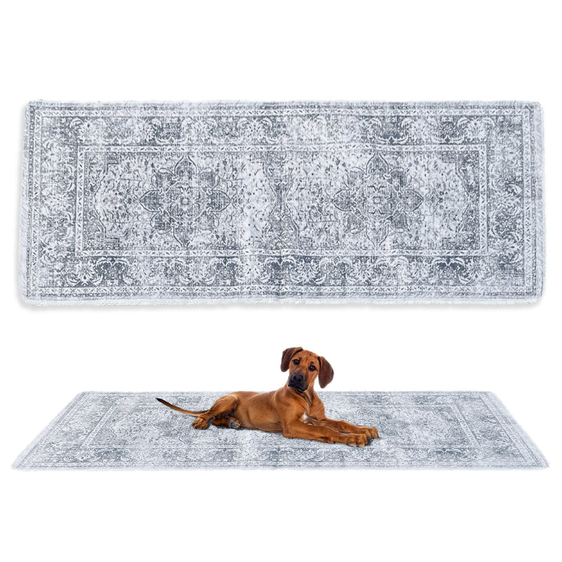 Vintage Washed Rug Floor Runner (75x215cm) - Dry Paws